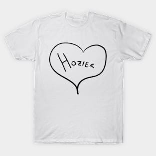 Hozier heart (large) T-Shirt